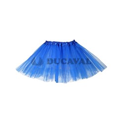 Tutú en azul eléctrico  de 45cm | Ducaval | Envíos 24/48h